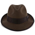 Layover - Walrus Hats Center Dent Wool Felt Fedora Hat